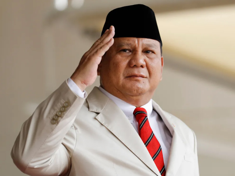Lt Gen Prabowo Subianto - selected in the list of  - 2026