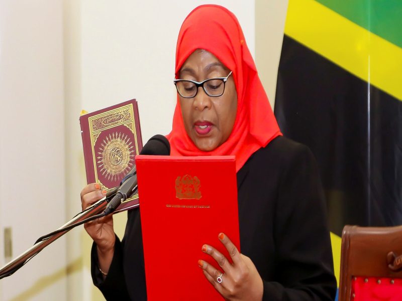 Samia Suluhu Hassan - Influential Global Muslim leaders and personalities List.